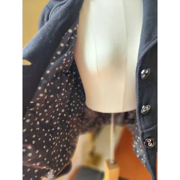 Women's Forever 21 Jacket Size M Black - Picture 3 of 5